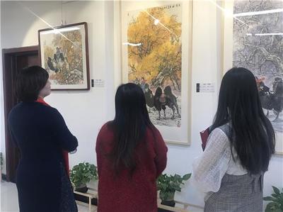 萬恒藝術(shù)館首屆迎春展隆重開幕，推動(dòng)中國(guó)宋莊文化藝術(shù)交流再上新臺(tái)階
